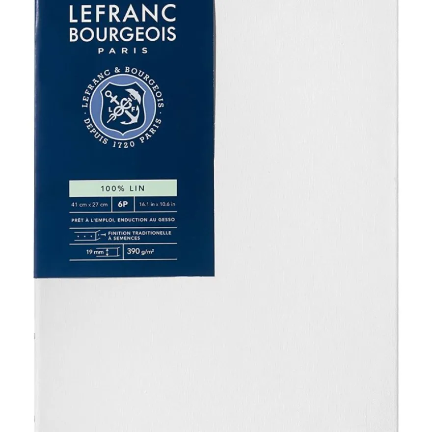 Lefranc Bourgeois Classic - Toile pré-étirée - 6P - 100 % lin