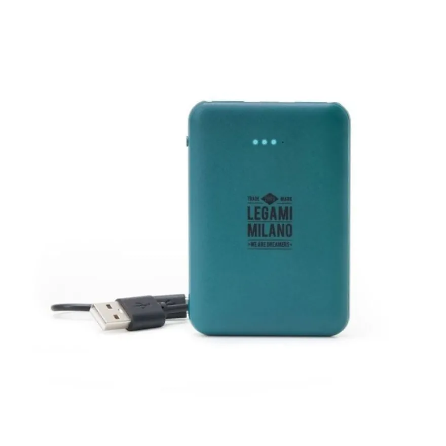 Legami - Batterie externe 5000mAh - Charge 2 appareils en voyage