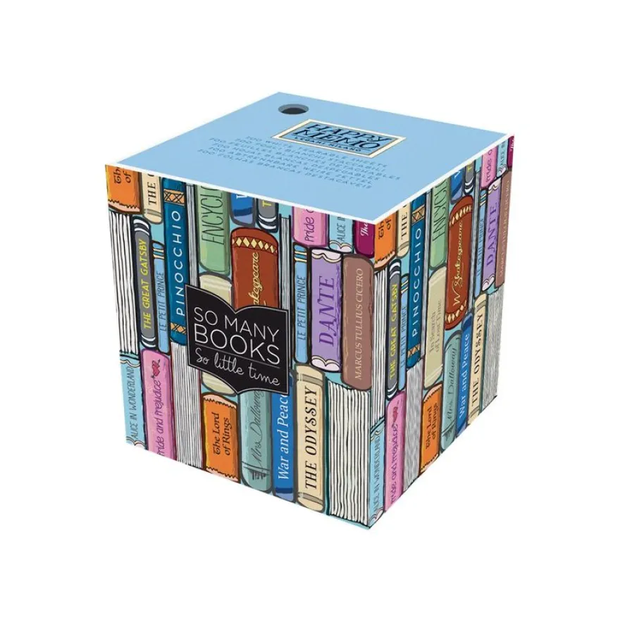 Legami - Bloc-notes Cube - motif livre