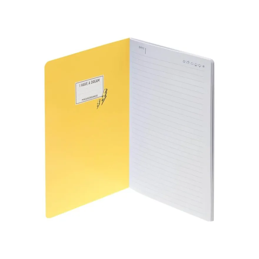Legami - Carnet de notes - A5 - 80 pages - ligné - flash