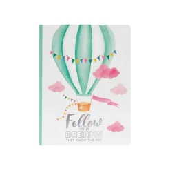 Legami - Carnet de notes - B5 - 100 pages - ligné - air balloon