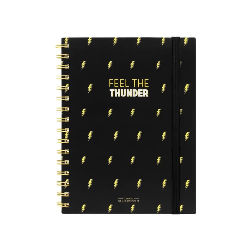 Legami - Carnet de notes - A5 - 200 pages - ligné - flash