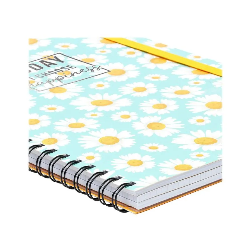Legami - Carnet notebook 3-en-1 - A4 maxi - daisy
