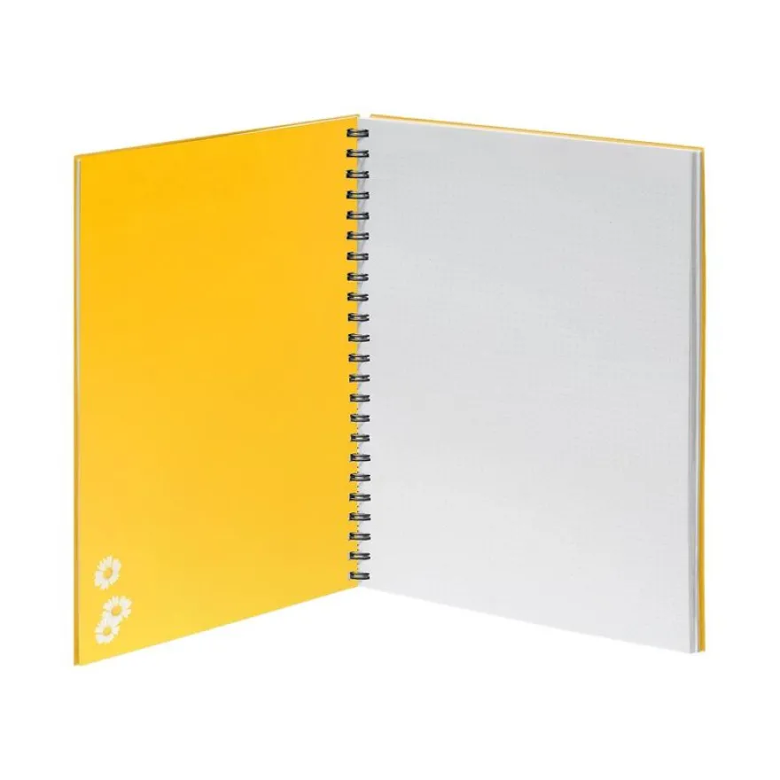 Legami - Carnet notebook 3-en-1 - A4 maxi - daisy