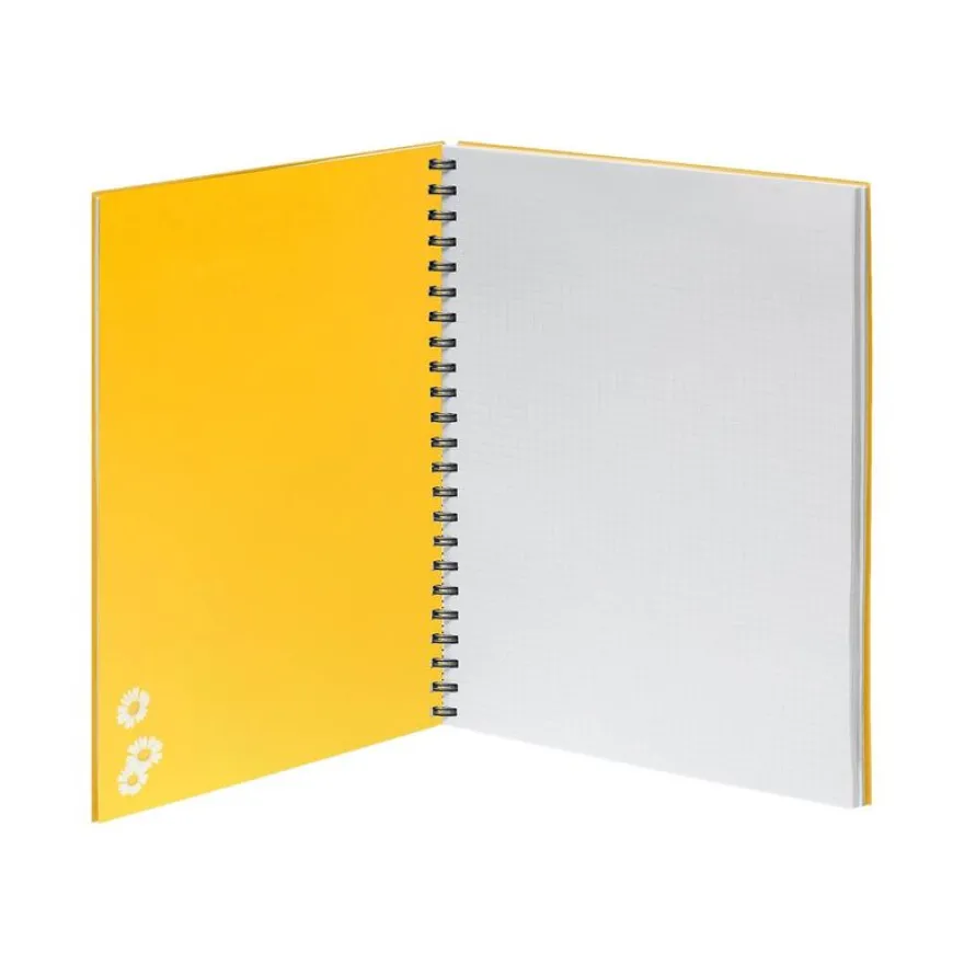 Legami - Carnet notebook 3-en-1 - A4 maxi - daisy