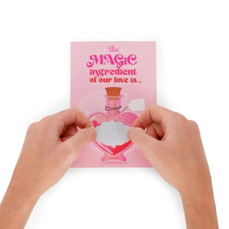 Legami - Carte de voeux à gratter Love