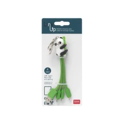 Legami - Câble de recharge multiples - motif panda
