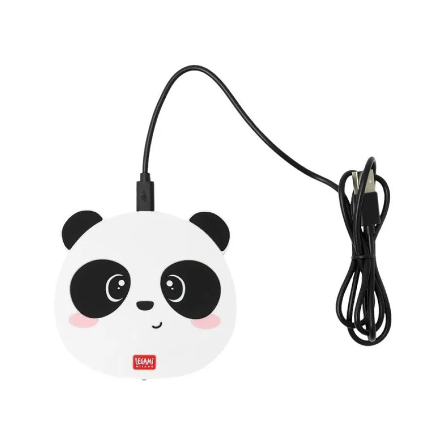 Legami - Chargeur de téléphone fantaisie - motif panda