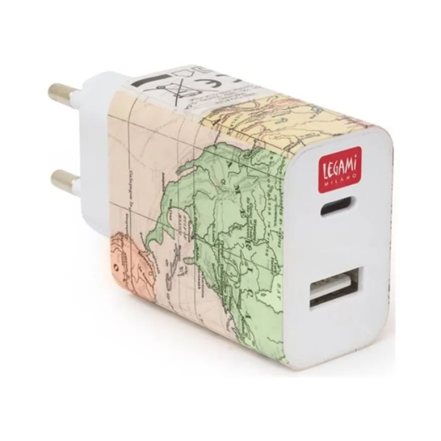 Legami - Chargeur mural USB - Plug & Charge