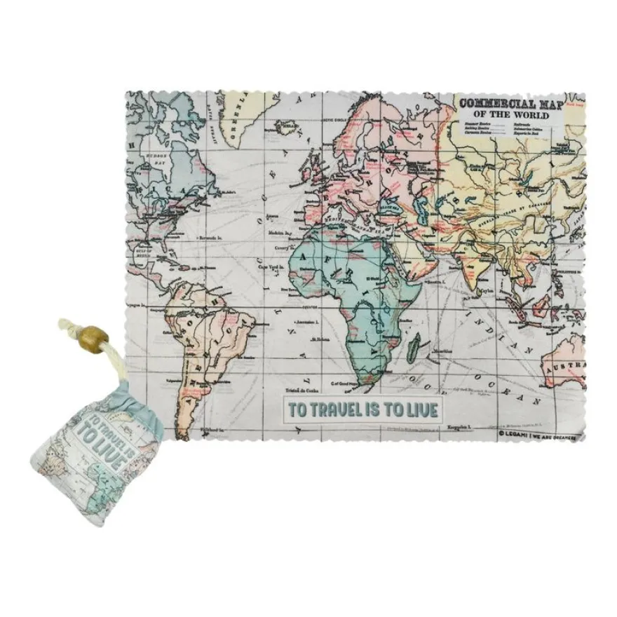 Legami - Chiffon de nettoyage pour écran/lunettes - travel