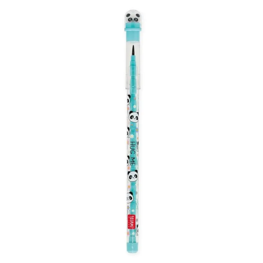 Legami - Crayon empilable avec gomme Panda