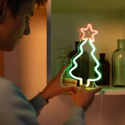 Legami - Enseigne lumineuse LED à effet néon - Xmas tree - Noël