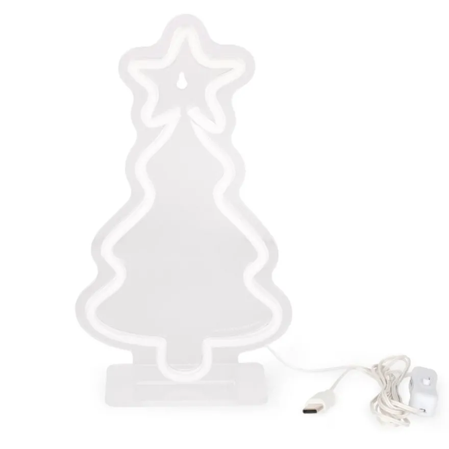 Legami - Enseigne lumineuse LED à effet néon - Xmas tree - Noël