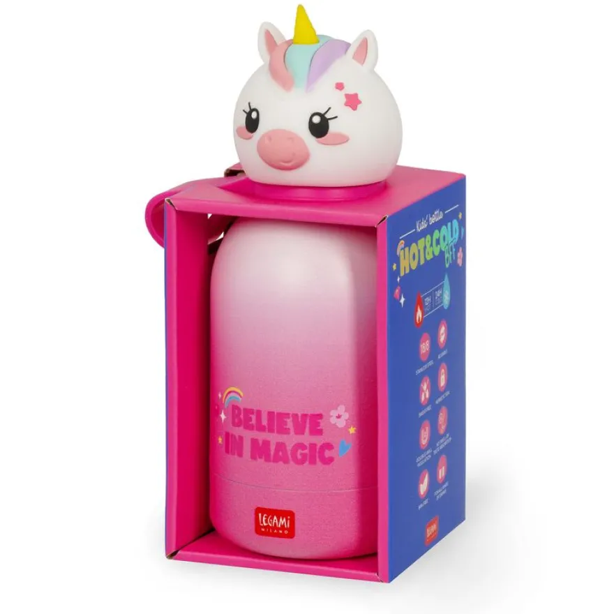 Legami – Gourde isotherme pour enfant – Modèle Unicorn