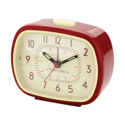 Legami - Horloge réveil rétro - rouge