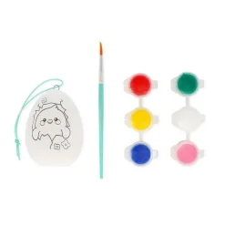 Legami – Kit Œuf de Pâques à Décorer – Hoppy Easter – Activité Créative Spéciale Pâques