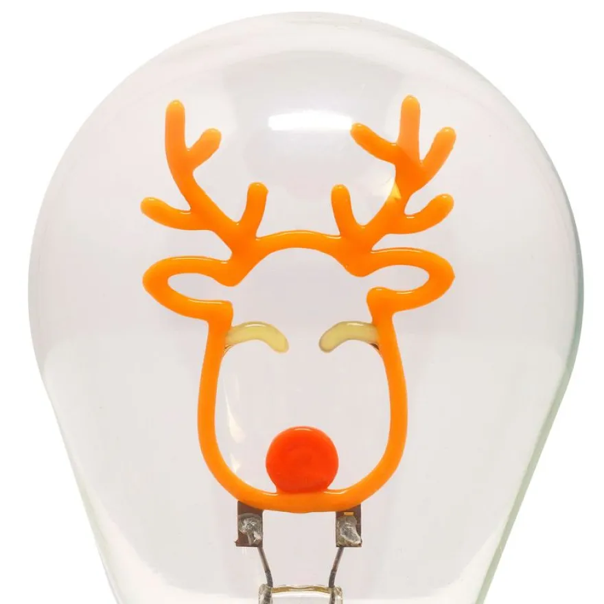 Legami - Lampe de table en forme d’ampoule - Reindeer - Noël
