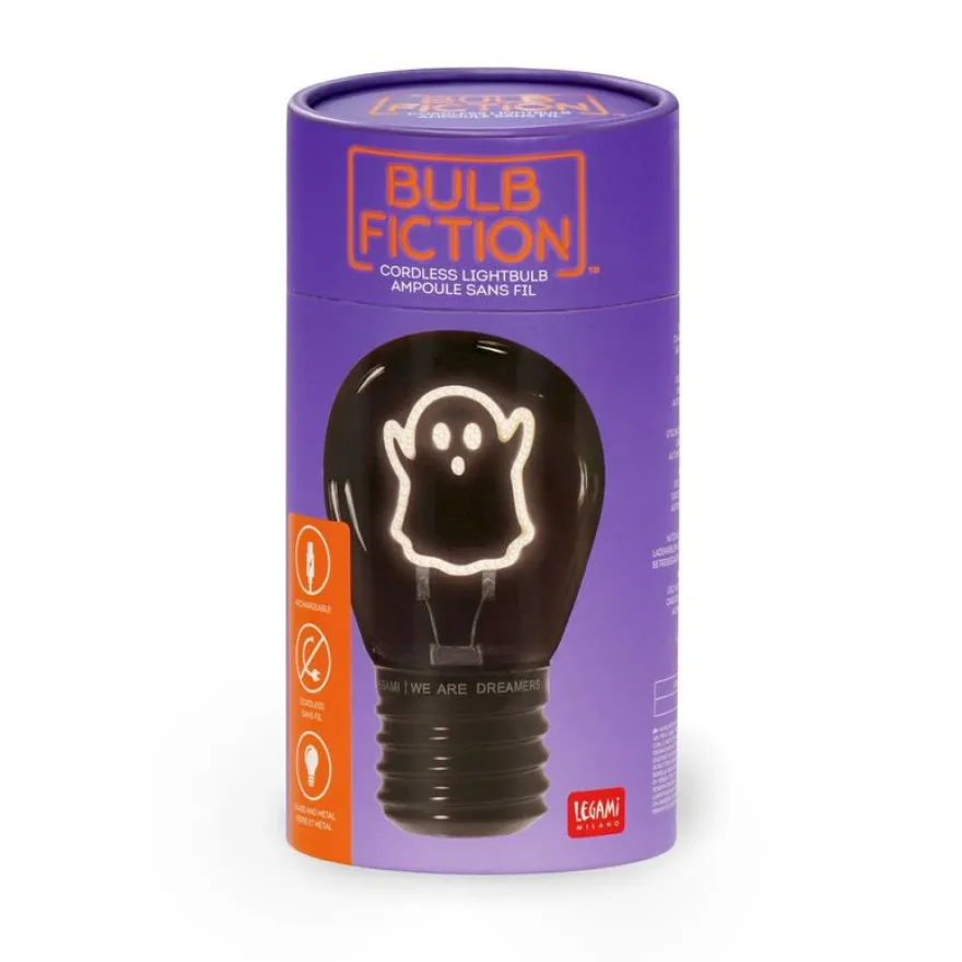 Legami - Lampe de table en forme d’ampoule - Ghost