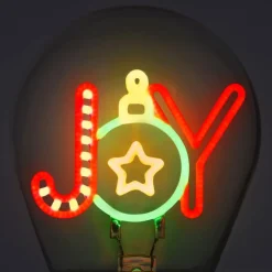 Legami - Lampe de table en forme d’ampoule - Joy - Noël