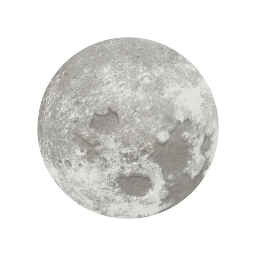 Legami - Lune phosphorescente - adhésif décoratif - 15 cm de diamètre