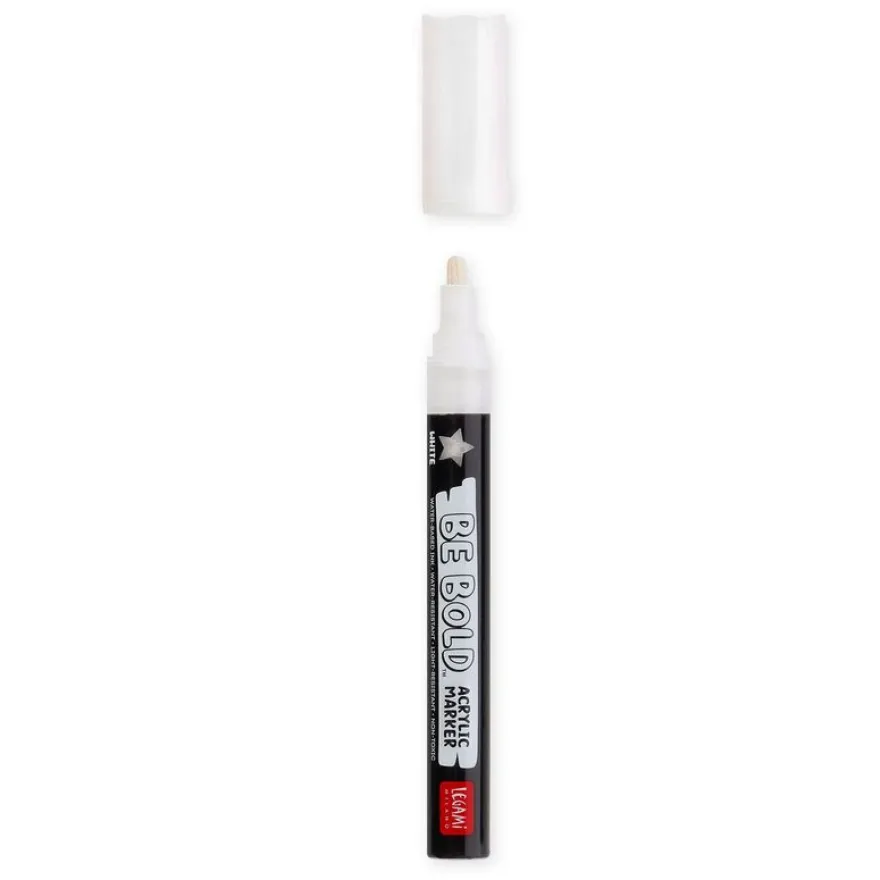 Legami - Marqueur acrylique - Be Bold - blanc