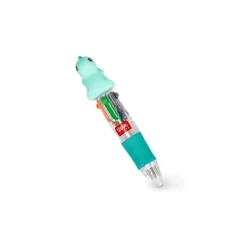 LEGAMI - Mini Stylo à Bille 4 Couleurs - Dino
