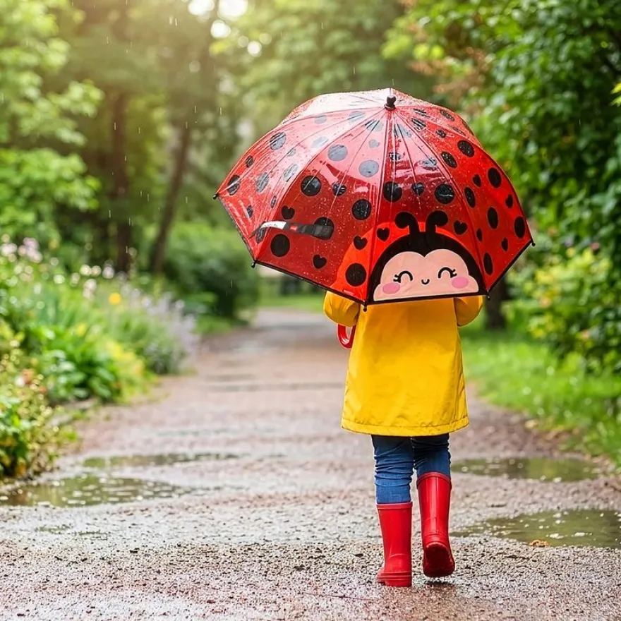 Legami – Parapluie Enfant Coccinelle Ladybug Dancin' in the Rain