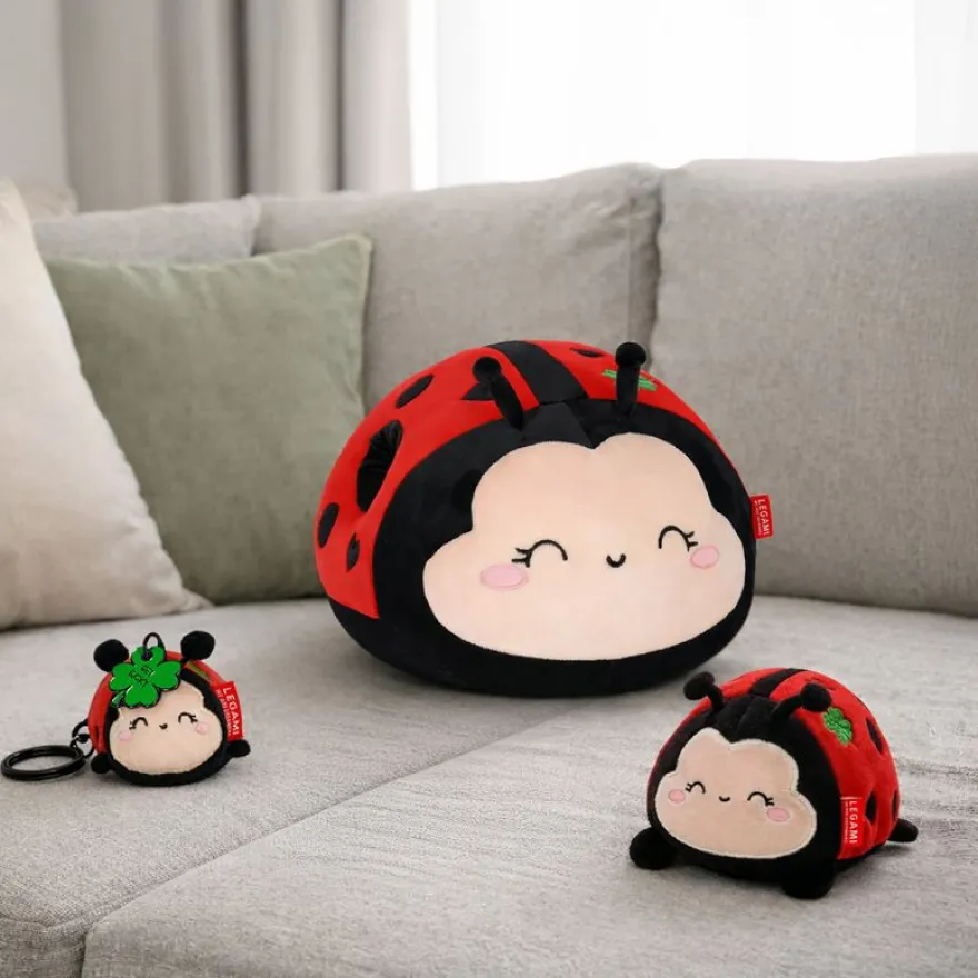 Legami – Peluche Super Soft Mini Coccinelle Ladybug