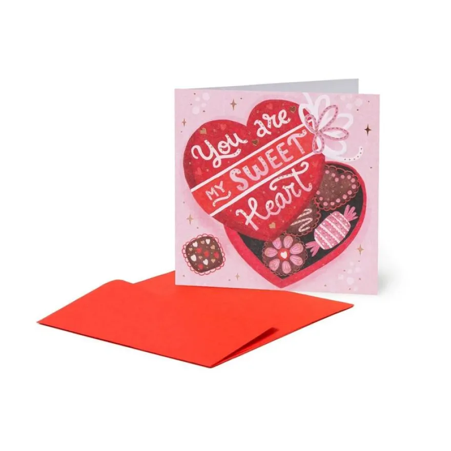 Legami - Petite carte de voeux Chocolat