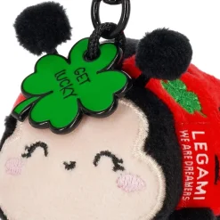 Legami – Porte‑Clés Peluche Super Soft Tiny Coccinelle Ladybug