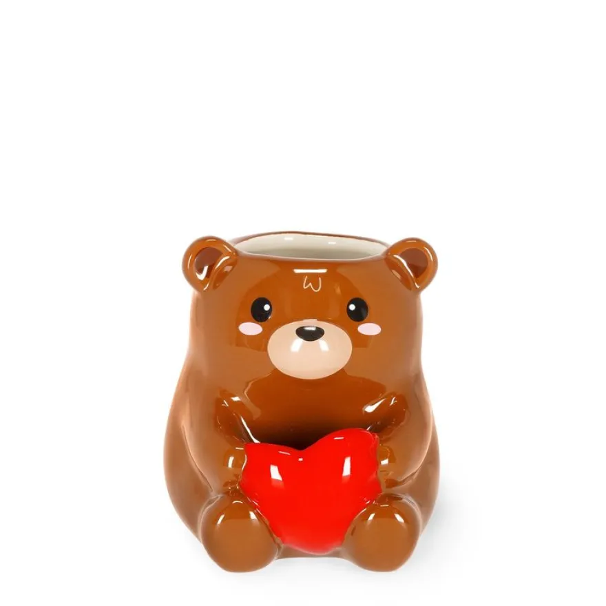Legami - Pot A Crayons En Ceramique Teddy Bear