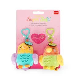 Legami - Set De 2 Porte-Cles En Peluche I Love You
