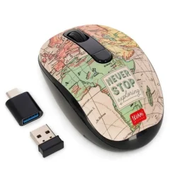 Legami - Souris sans fil 2.4 GHz - Précision 800/1200/1600 DPI