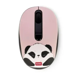 Legami - Souris sans fil Panda - USB & Type-C, 3 DPI, 10m