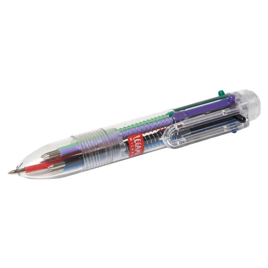 Legami - Stylo à bille 6 couleurs