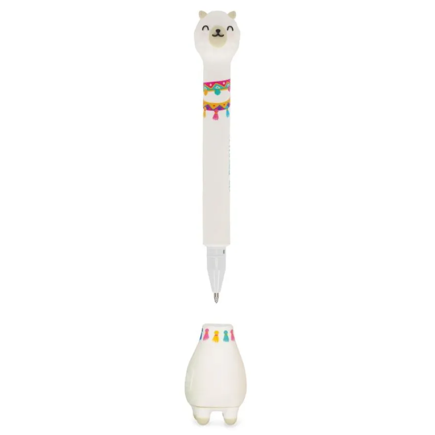 Legami – Stylo à Bille avec Base Lama – Encre Bleu Clair