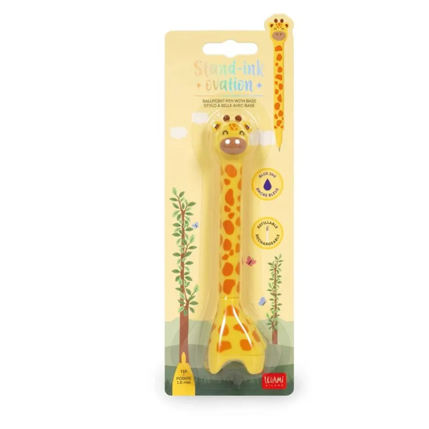Legami – Stylo à Bille Girafe – Encre Noire