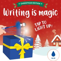 Legami - Stylo à encre gel avec pingouin lumineux - Noël