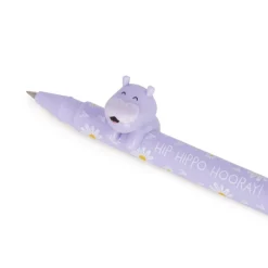 Legami - Stylo à encre gel Lovely Friends Hippo