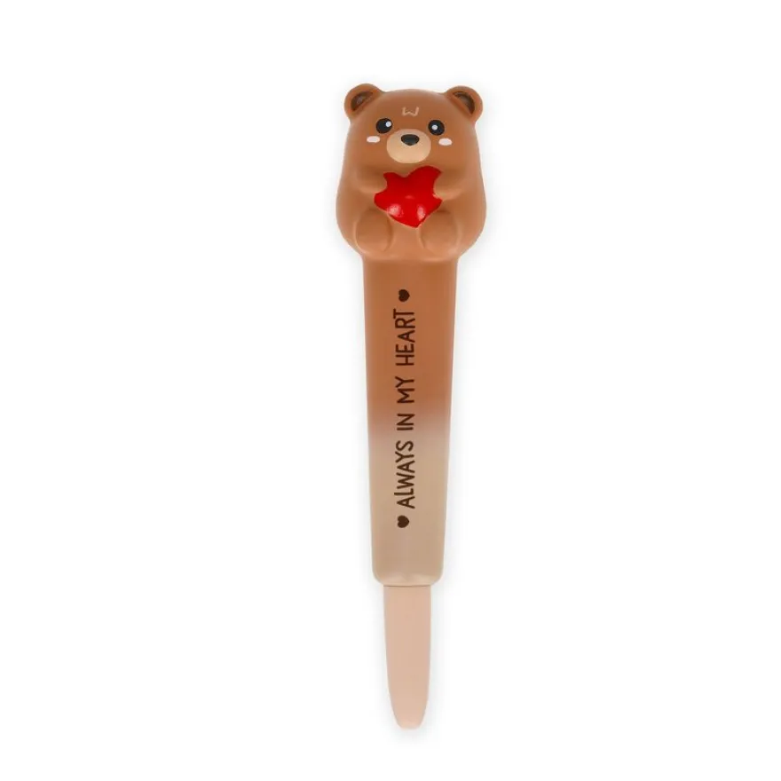 Legami - Stylo A Encre Gel Antistress Teddy Bear