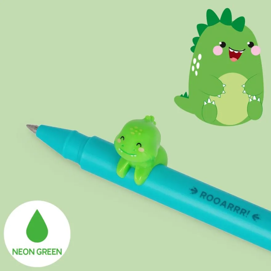 Legami - Stylo gel - Lovely Friends dinosaure