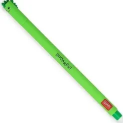Legami – Stylo Gel Effaçable Dino – Encre Verte