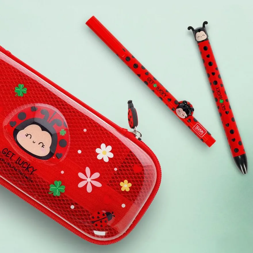 Legami – Stylo Gel Ladybug Lovely Friends Coccinelle