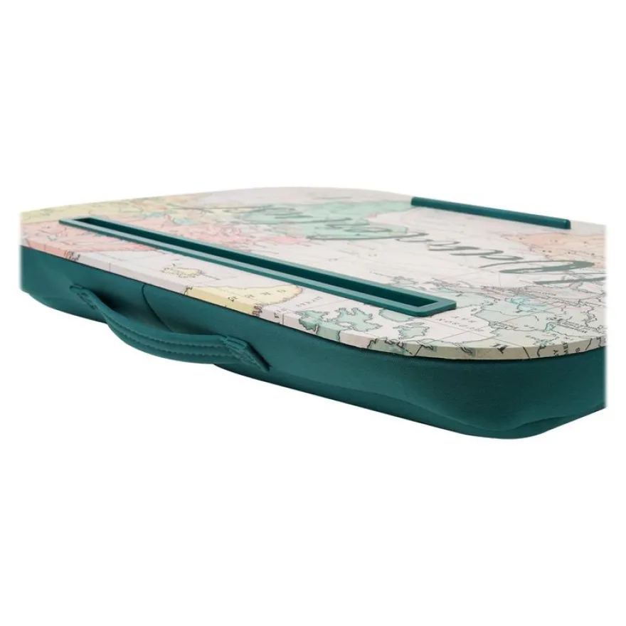 LEGAMI - support pour ordinateur portable 44 x 33,5 cm - thème voyage