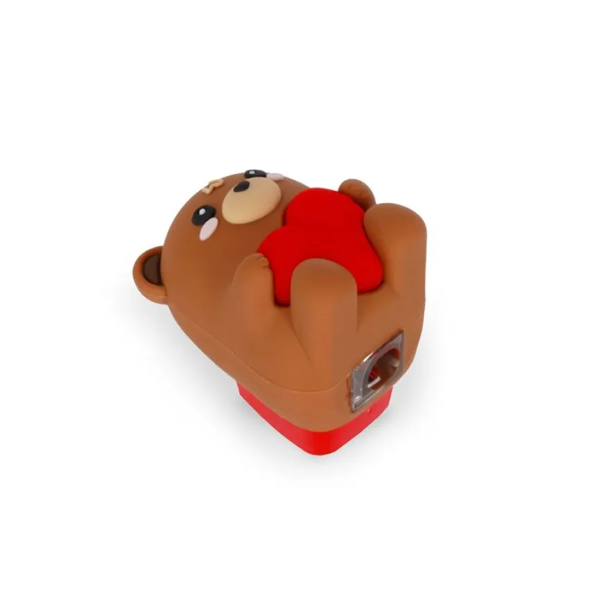 Legami - Taille-Crayon Lumineux Avec Reservoir Teddy Bear