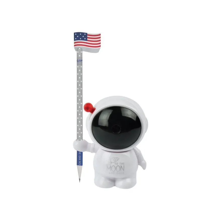 Legami - Taille-crayon rotatif - motif astronaute
