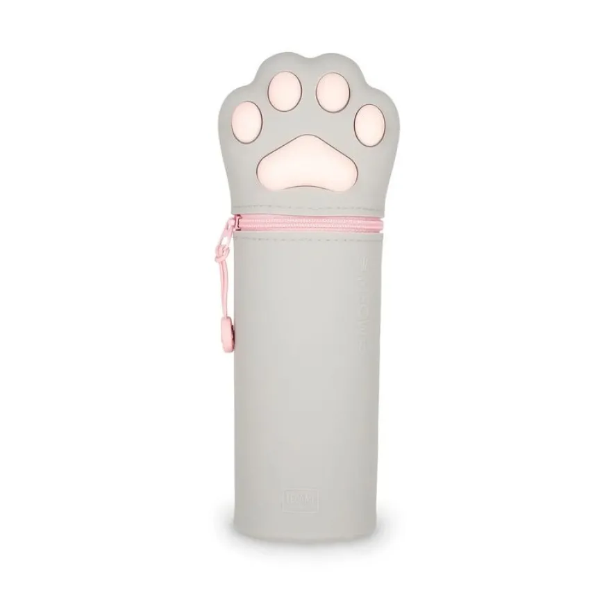 Legami - Trousse en silicone souple 2-en-1 Kawaii Kitty
