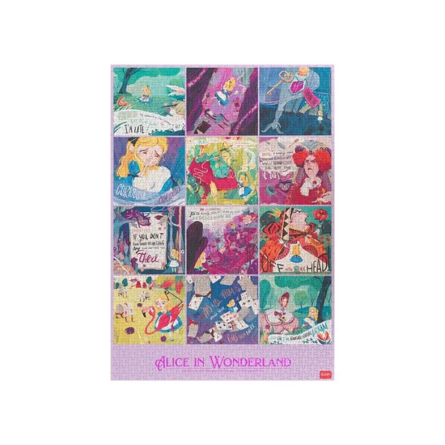 Legami Alice au pays des Merveilles - Puzzle 1000 pièces