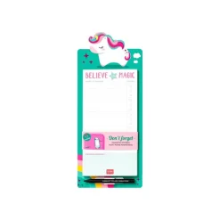 Legami Don't Forget - Bloc-notes magnétique - 11 x 28 cm - 60 feuilles - licorne