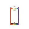 Legami Don't Forget - Bloc-notes magnétique - 11 x 28 cm - 60 feuilles - rainbow